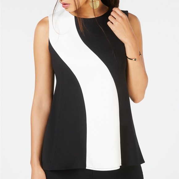 Alfani Tops - NWT Alfani Size Medium Colorblocked Top